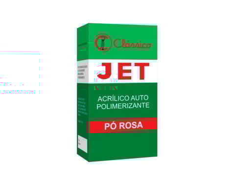 Resina Acrílica Autopolimerizável Jet Pó Rosa- Clássico