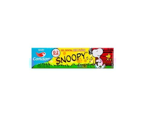 Gel Dental sem Flúor Snoopy - Condor