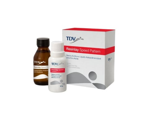 Kit Resina Acrílica Autopolimerizável Resinlay Speed Pattern - TDV
