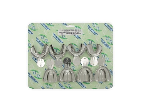 Moldeira Rasa Lisa em Inox - Tecnodent