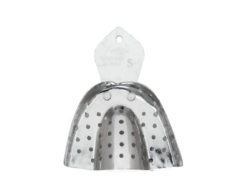 Moldeira Total Perfurada Adulto Inox - Tecnodent