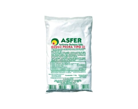 Gesso Pedra Tipo III - Asfer