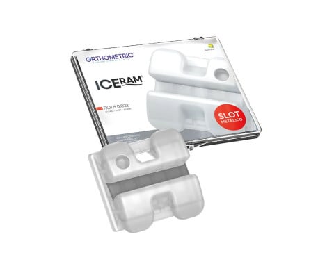 Kit Bráquete Cerâmico Iceram Roth 0,22" - Orthometric