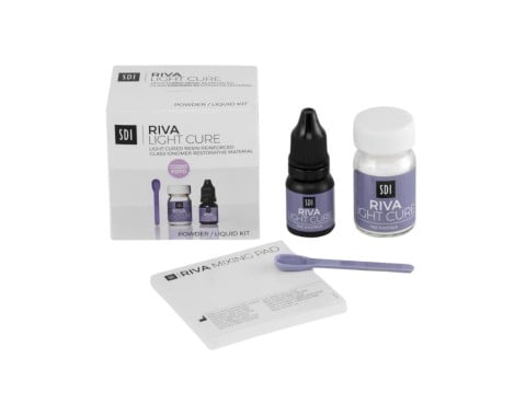 Kit Ionômero Vidro Restaurador Riva Light Cure - SDI