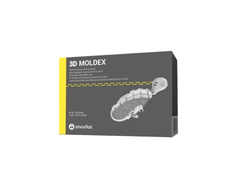 Moldeira Dupla Descartável Parcial Adulto Moldex 3D - Angelus