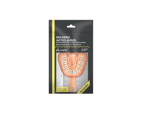 Moldeira Total Perfurada Adulto Plástico - Angelus