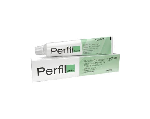 Silicone de Condensação Perfil Cub Catalisador - Vigodent