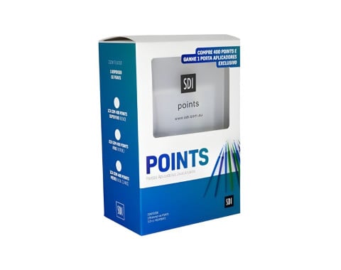 Pincel Microaplicador Points + Dispenser - SDI