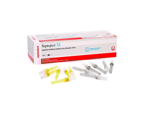 Agulha Gengival Septoject XL 27G - Septodont