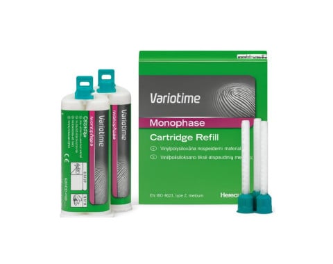 Kit Silicone de Adição Variotime Monophase + Pont - Kulzer